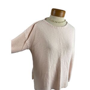 Catherine Breeze size L pink lighter weight sweater